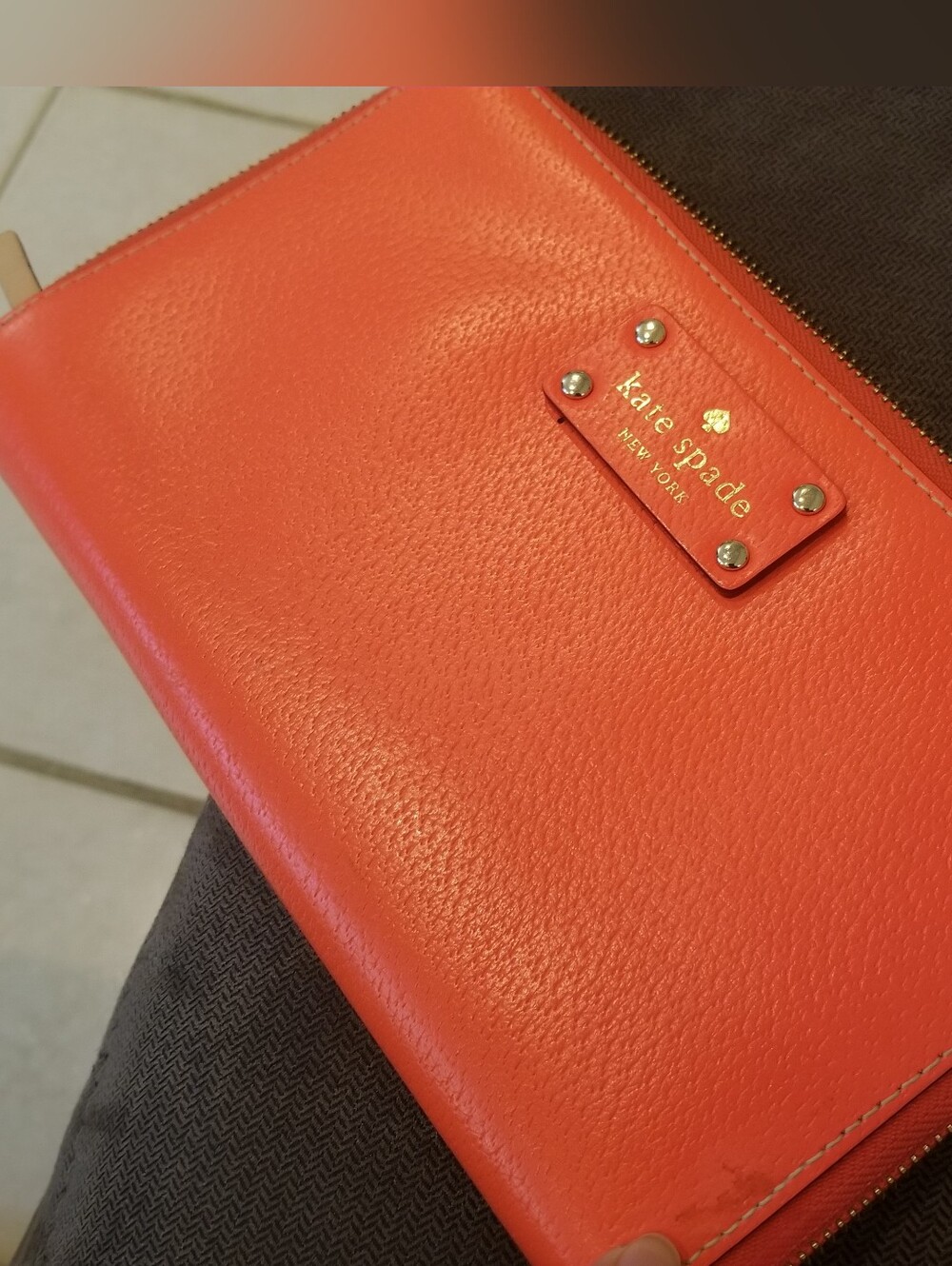 kate spade New York Orange Wallet